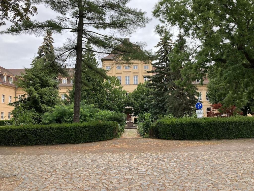 "Ferienwohnung Am Schloss" - Ferienwohnung Mit Blick Auf Das Barbyer Schloss, 5 Gehminuten Bis Zur Elbe מראה חיצוני תמונה